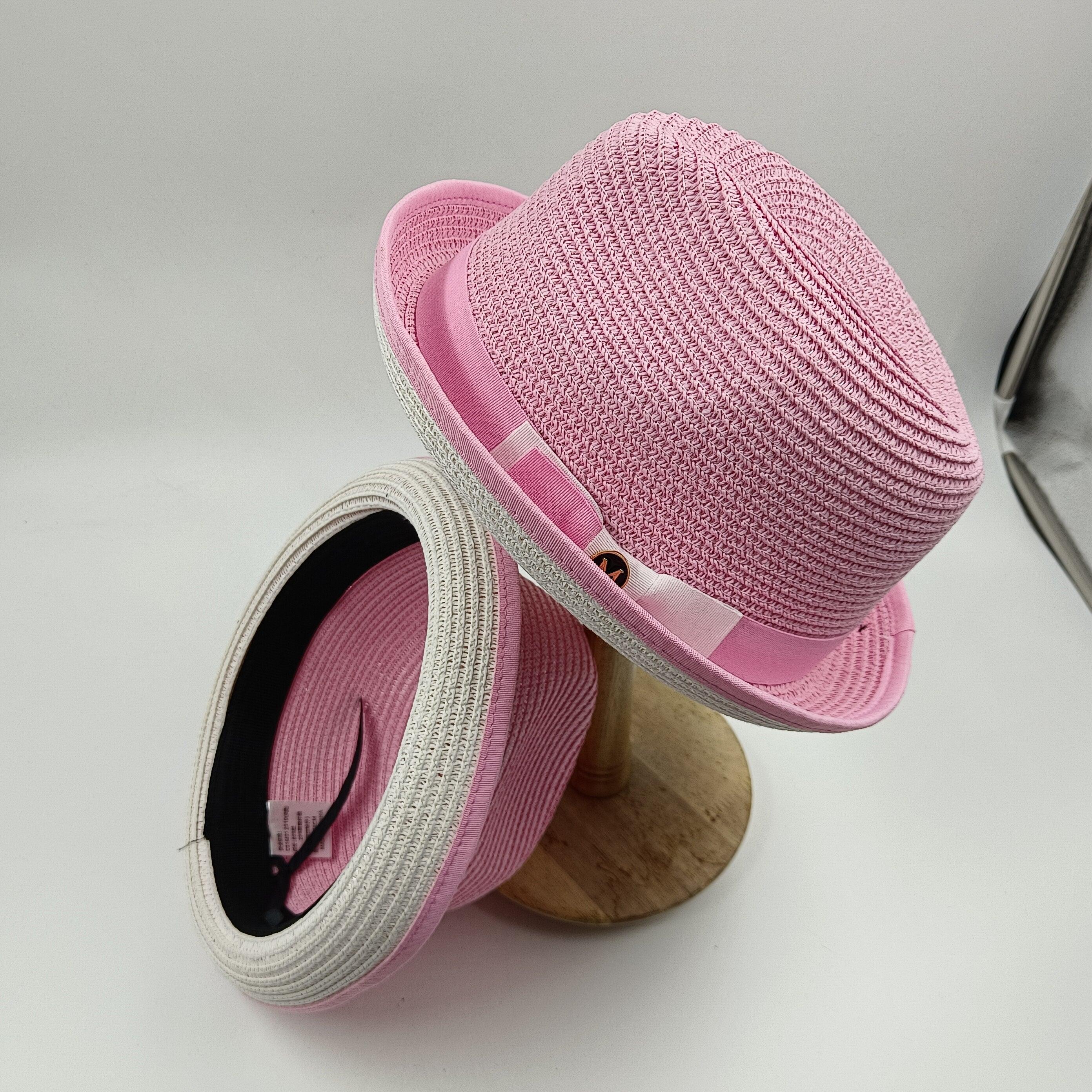Wide Brim Floppy Straw Sun Hat for Women, Foldable Beach Accessory