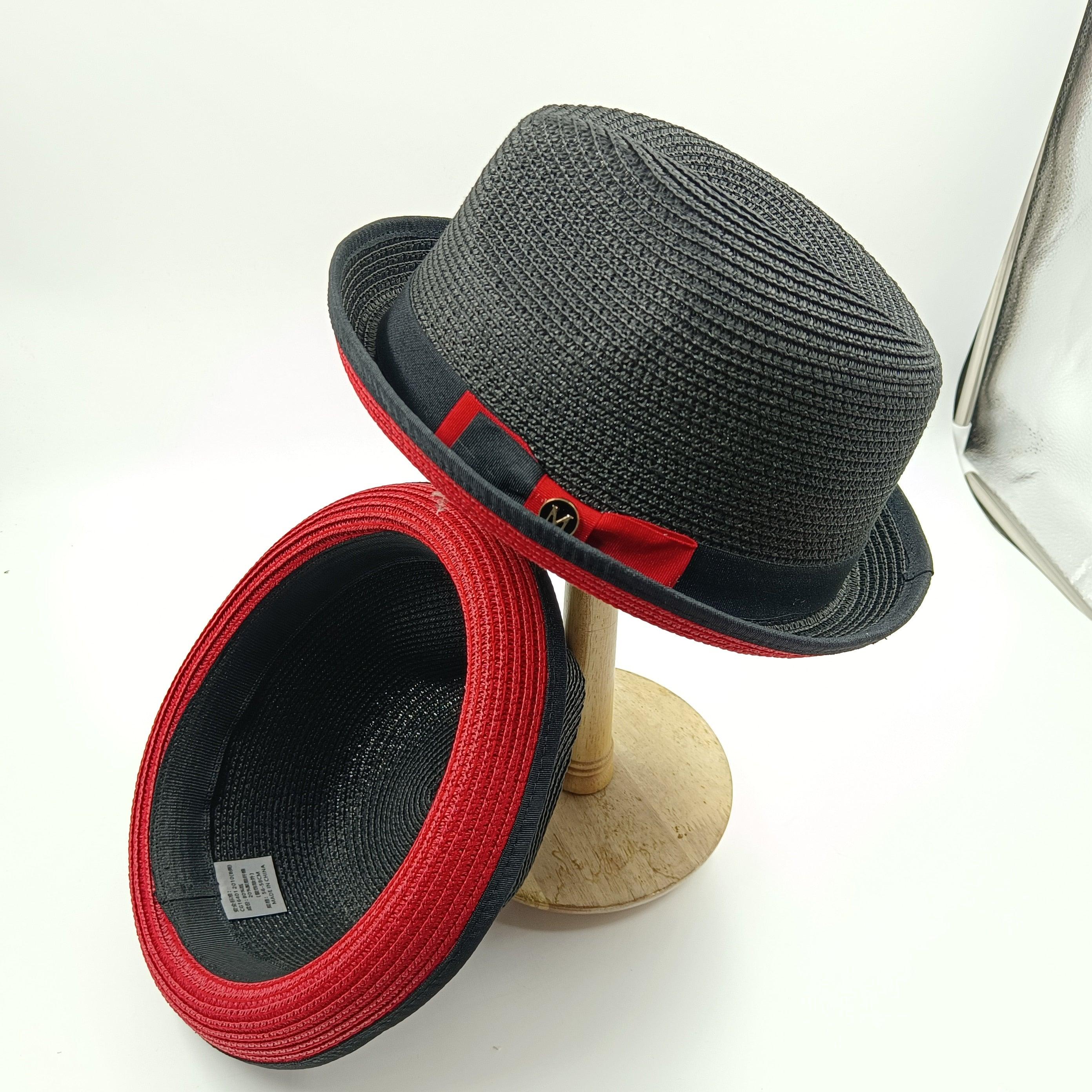 Wide Brim Floppy Straw Sun Hat for Women, Foldable Beach Accessory