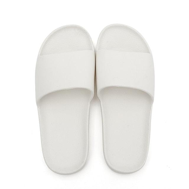 Unisex Cloud Cushioned Slides Non-Slip Bathroom Pool House Slippers