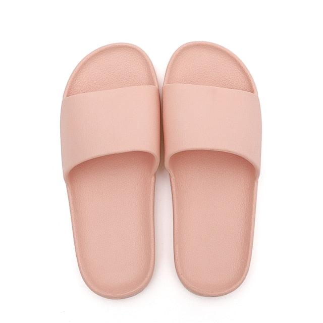 Unisex Cloud Cushioned Slides Non-Slip Bathroom Pool House Slippers