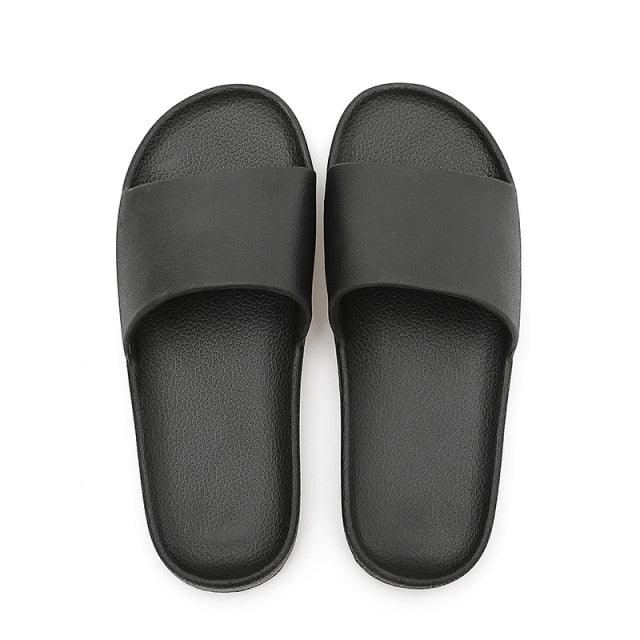 Unisex Cloud Cushioned Slides Non-Slip Bathroom Pool House Slippers