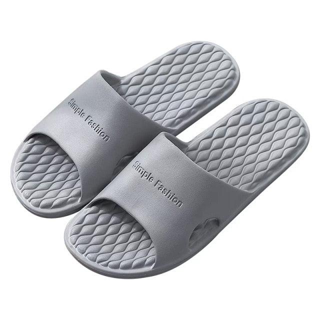 Unisex Cloud Cushioned Slides Non-Slip Bathroom Pool House Slippers
