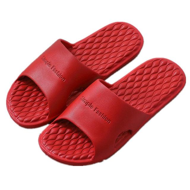 Unisex Cloud Cushioned Slides Non-Slip Bathroom Pool House Slippers