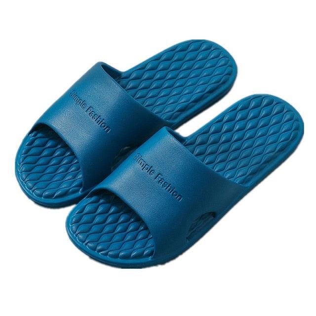 Unisex Cloud Cushioned Slides Non-Slip Bathroom Pool House Slippers