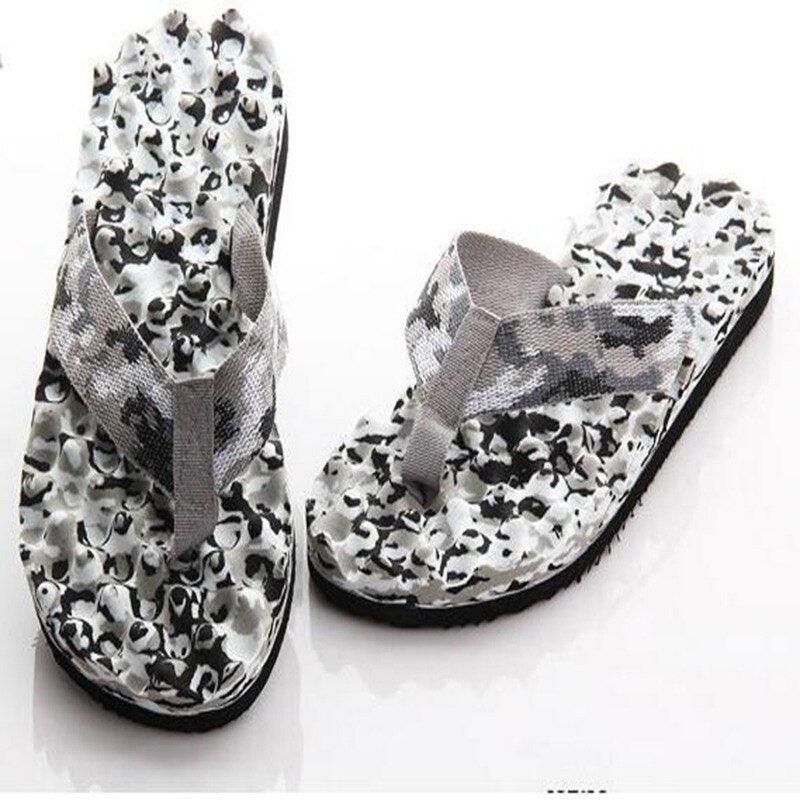 Men's Camouflage Sport Flip Flops with Arch Support