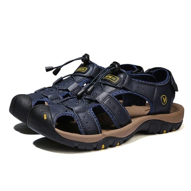 Men's Breathable Closed Toe Summer Hiking Beach Sandals