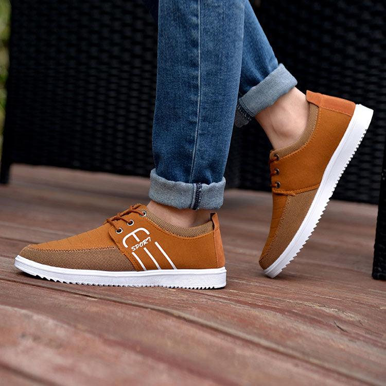 Men's Modern Sport Canvas Sneakers Business Casual Shoes