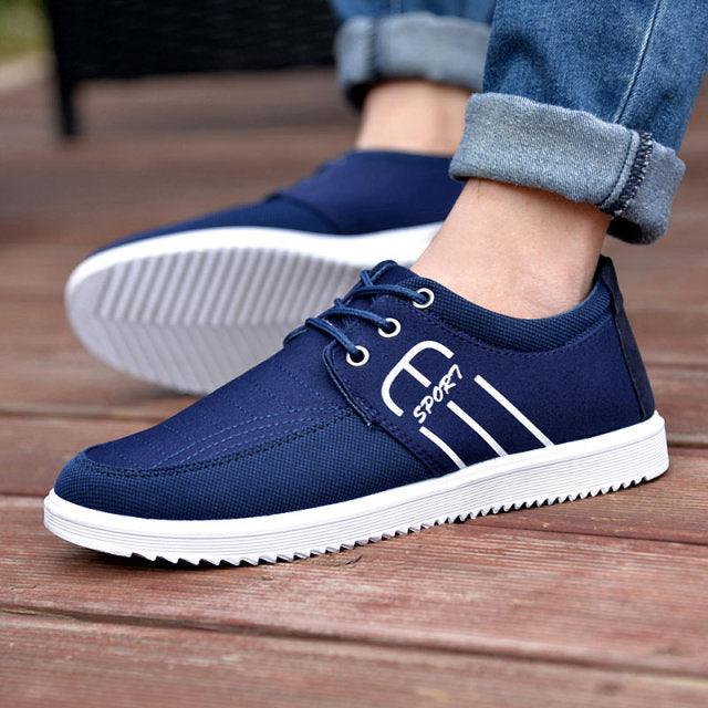 Men's Modern Sport Canvas Sneakers Business Casual Shoes