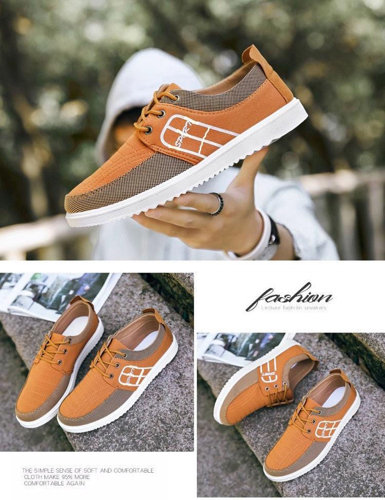 Men's Modern Sport Canvas Sneakers Business Casual Shoes