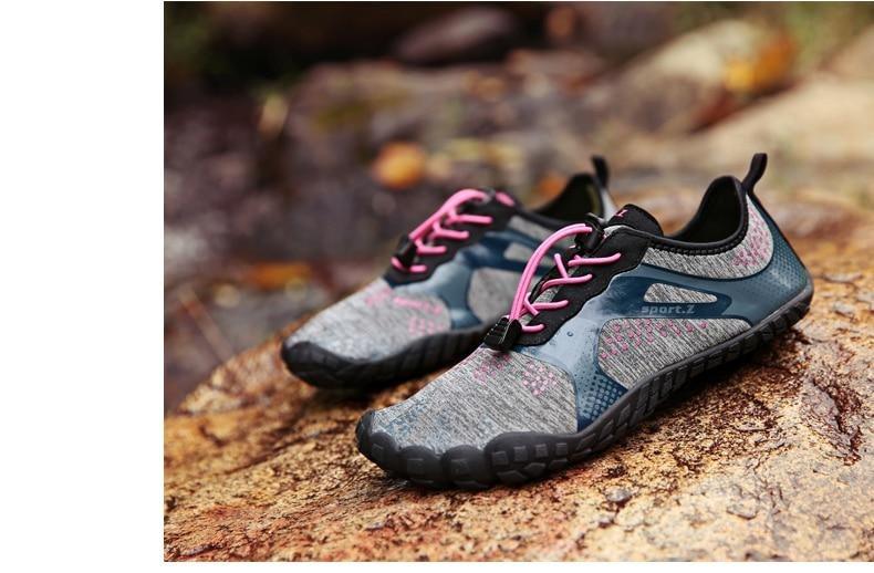 Mens Quick-Dry Water Shoes Non-Slip Aqua Socks for Beach Hiking