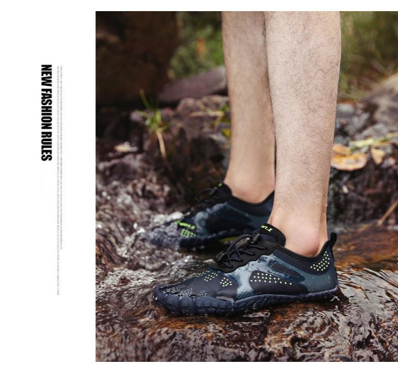 Mens Quick-Dry Water Shoes Non-Slip Aqua Socks for Beach Hiking