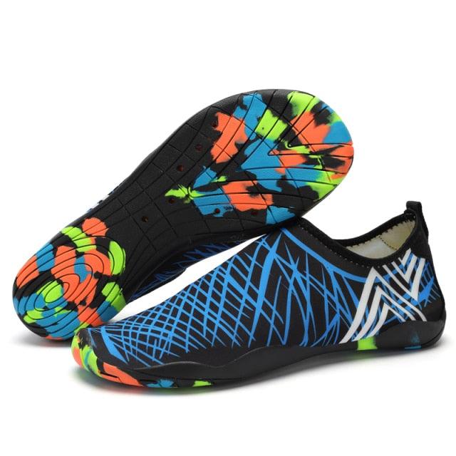 Mens Quick-Dry Water Shoes Non-Slip Aqua Socks for Beach Hiking