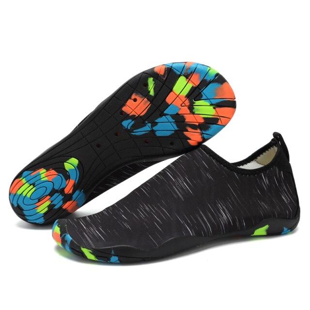 Mens Quick-Dry Water Shoes Non-Slip Aqua Socks for Beach Hiking