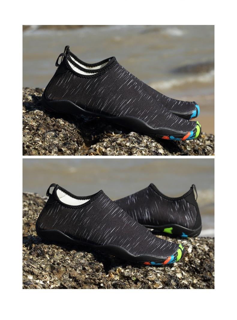 Mens Quick-Dry Water Shoes Non-Slip Aqua Socks for Beach Hiking