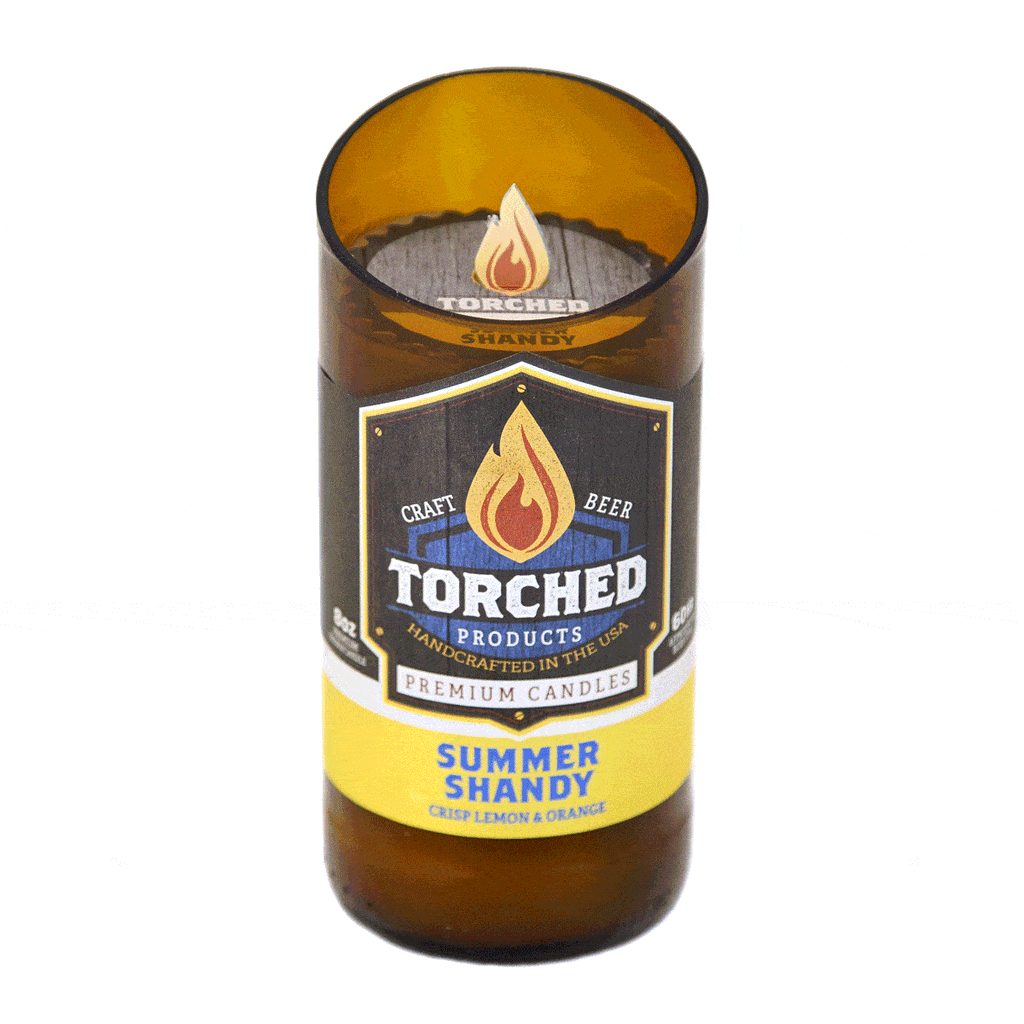 Summer Shandy Beer Candle