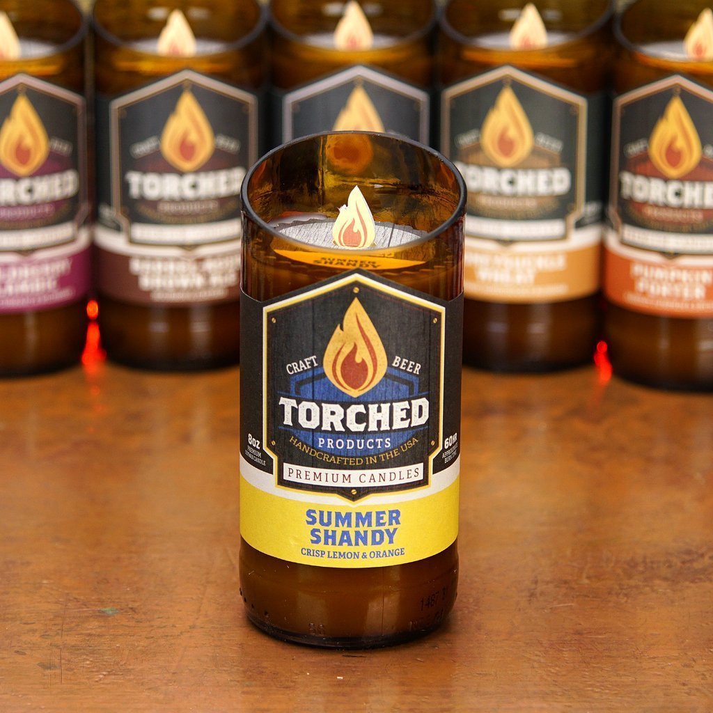 Summer Shandy Beer Candle