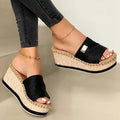 Women’s Platform High Heel Sandals Open Toe Ankle Strap Beach Shoes
