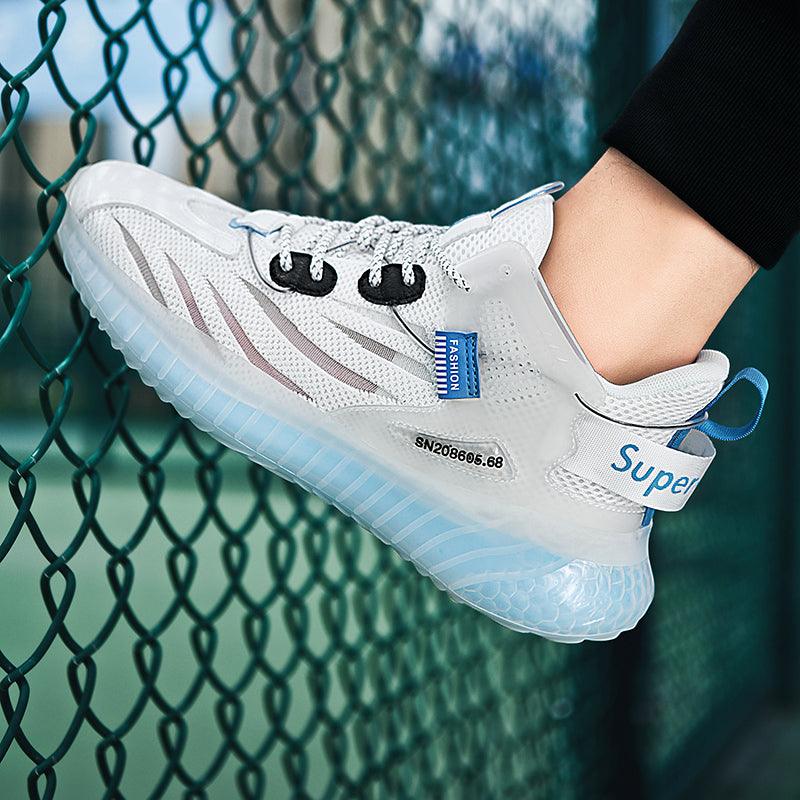 Men's Lightweight Breathable Mesh Running Sneakers - Casual Sport