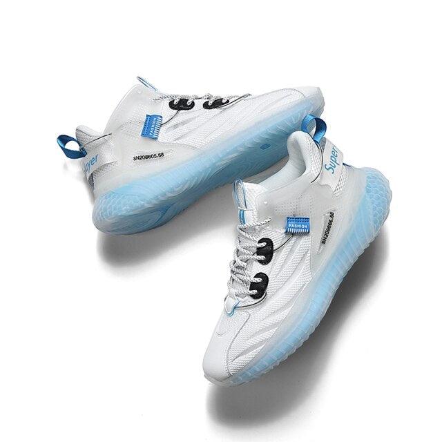 Men's Lightweight Breathable Mesh Running Sneakers - Casual Sport