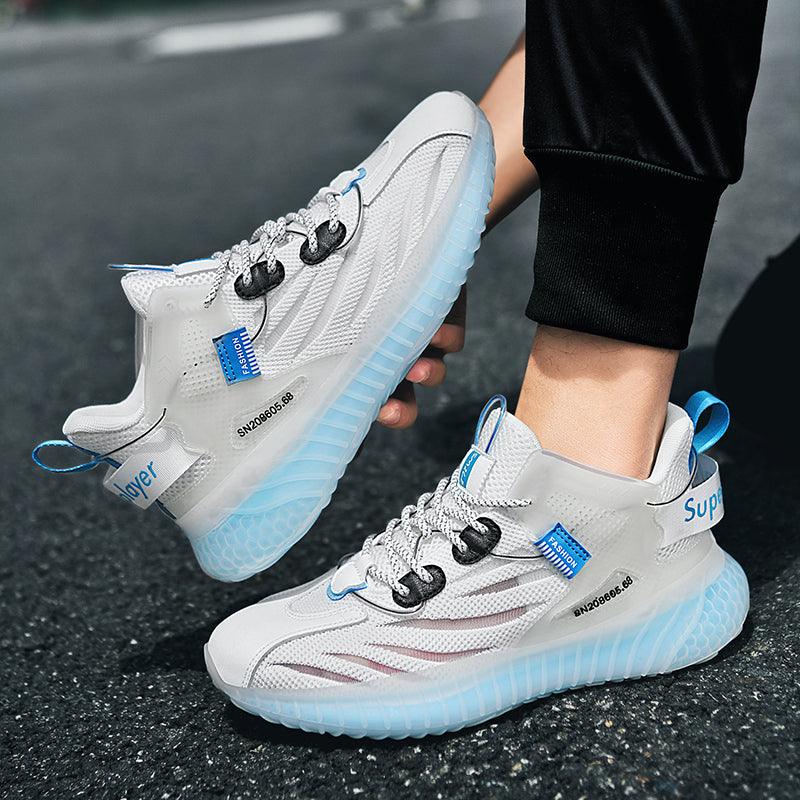 Men's Lightweight Breathable Mesh Running Sneakers - Casual Sport
