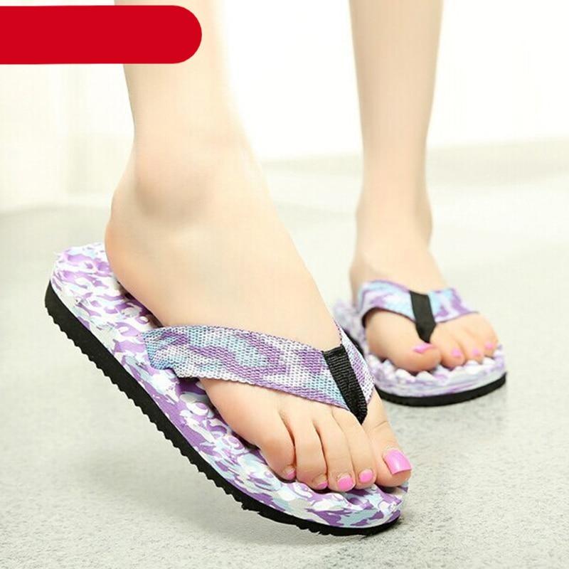 Women's Platform EVA Flip Flop Sandals - Comfortable Beach Slides