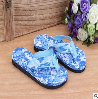 Women's Camouflage Arch Support Flip Flops Casual Beach Sandals