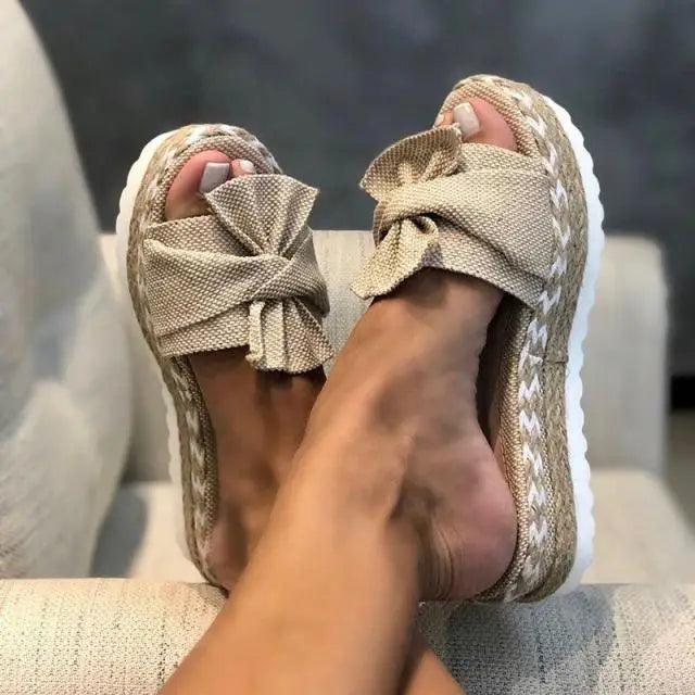 Bohemian Summer Sandals for Women - Non-Slip Casual Comfort Slides