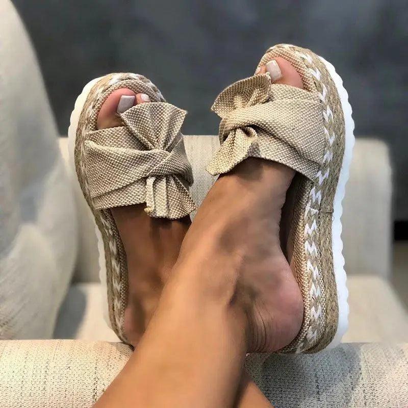 Bohemian Summer Sandals for Women - Non-Slip Casual Comfort Slides
