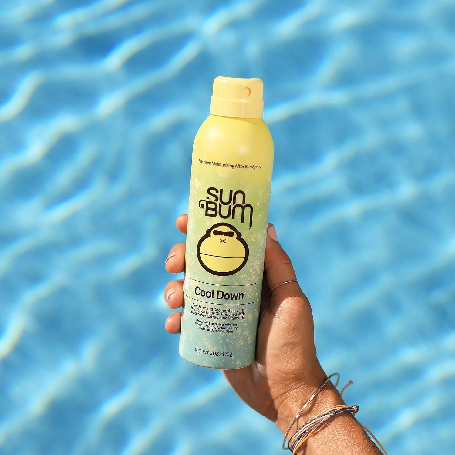 Cool Down Aloe Vera After Sun Spray 6 oz – Soothing Skin Recovery