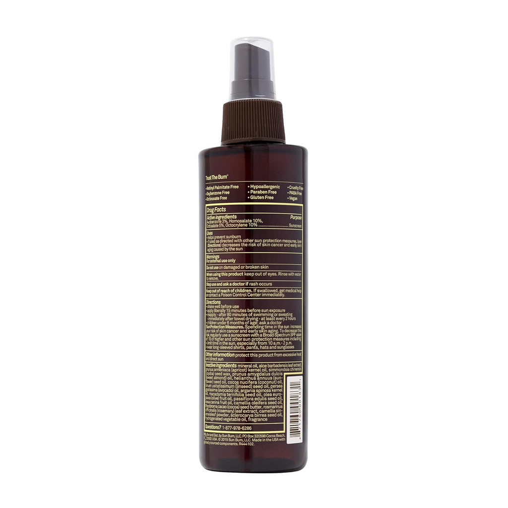 SPF 15 Moisturizing Tanning Oil for Golden Sun-Kissed Skin 8.5oz