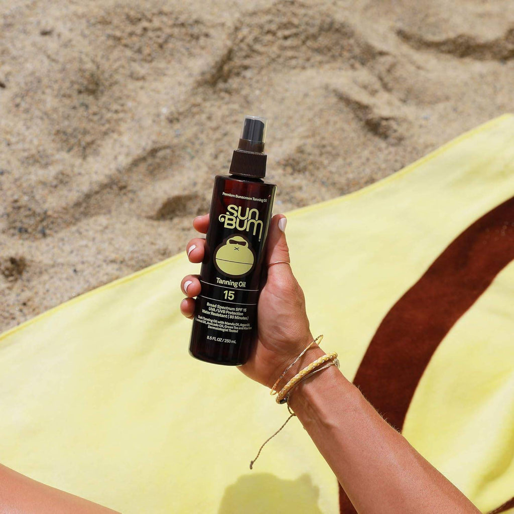 SPF 15 Moisturizing Tanning Oil for Golden Sun-Kissed Skin 8.5oz