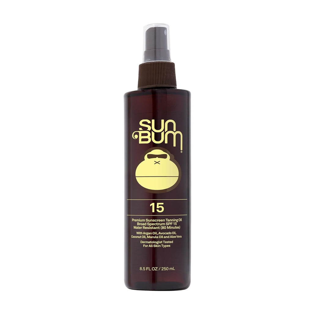 Sun Bum SPF 15 Moisturizing Tanning Oil 8.5 oz bottle