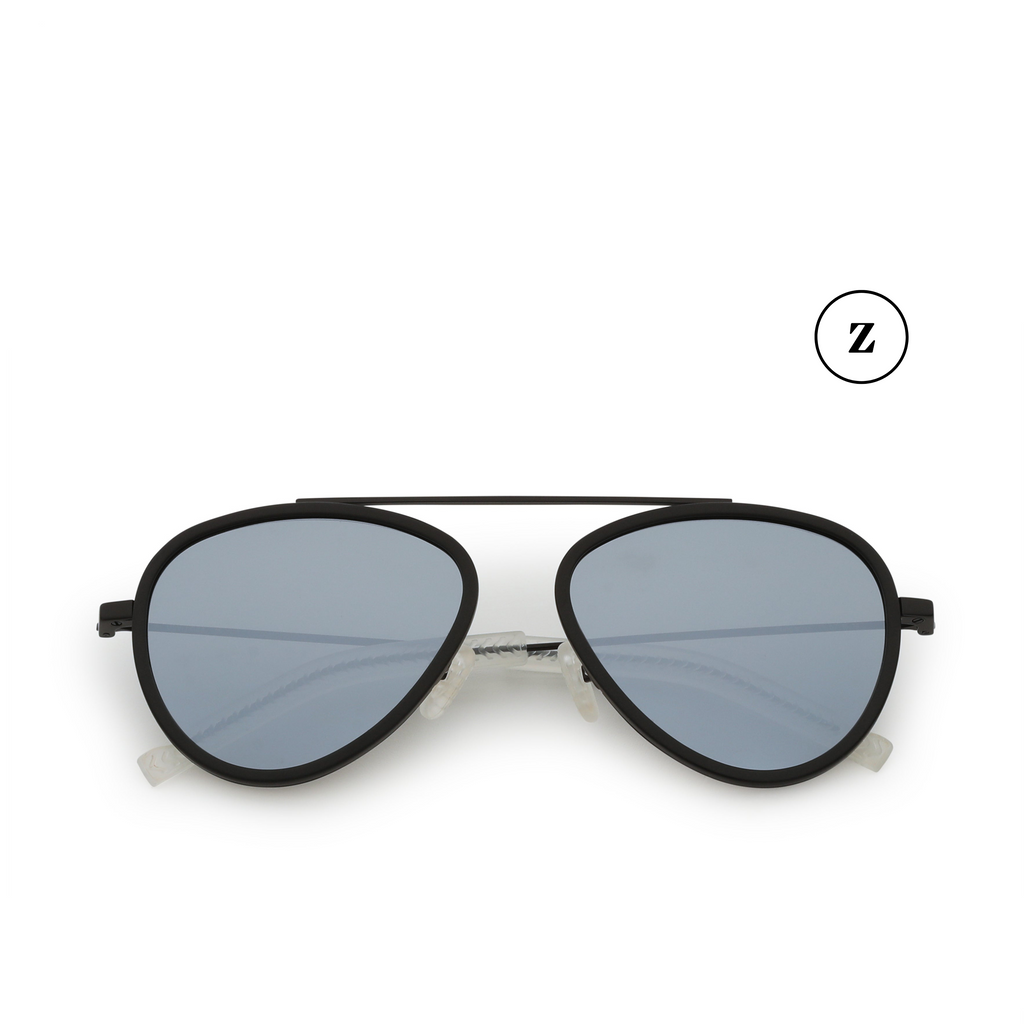 Sundance Charcoal Aviator Sunglasses