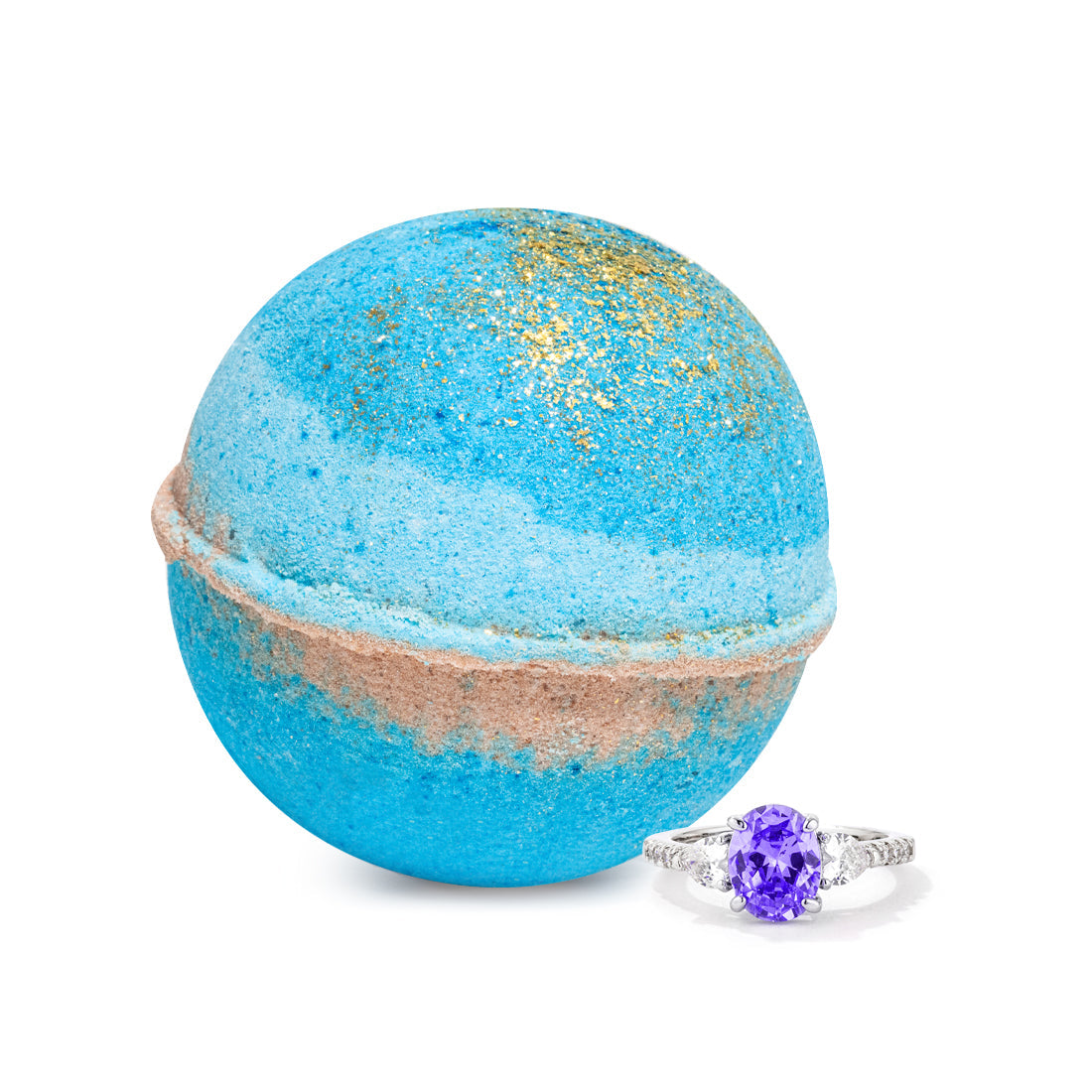 Sunlit Tropics 10oz Mystery Jewelry Bath Bomb