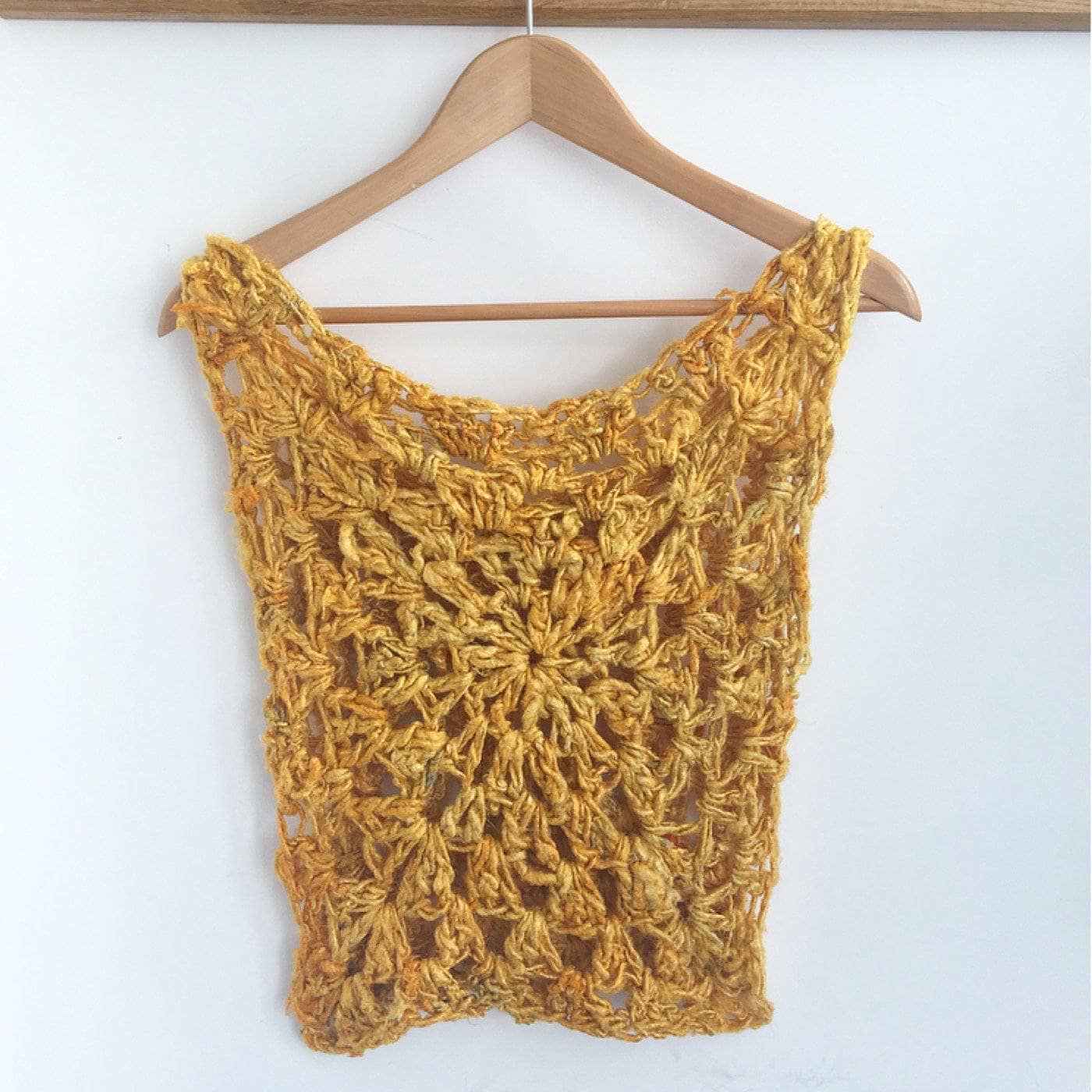 Sunny Days Tank Top Crochet Kit - DIY Summer Lace Pattern