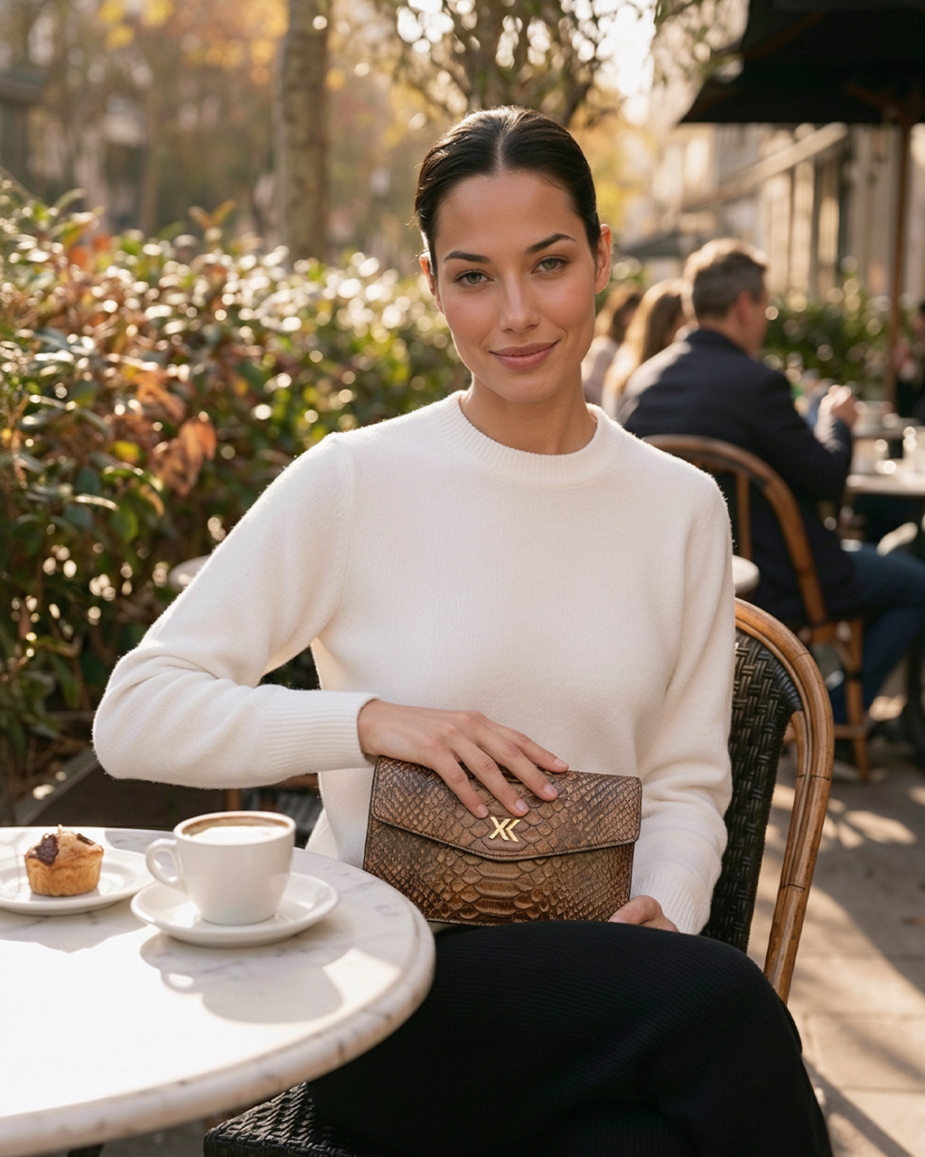 The Met Clutch in Sunrise