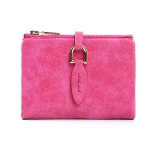 Vintage Style Matte PU Leather Small Wallet for Women and Girls