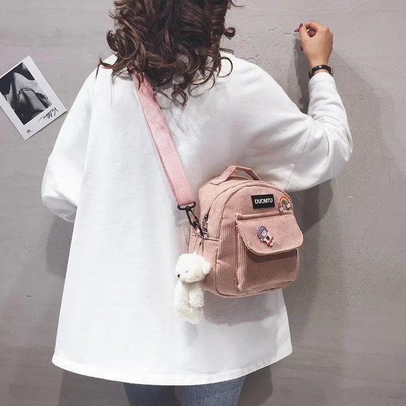 Stylish Small Convertible Backpack for Women and Girls Travel Bag