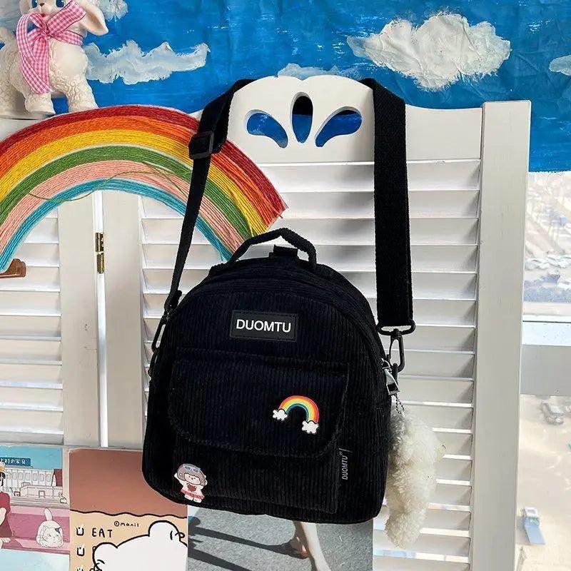 Stylish Small Convertible Backpack for Women and Girls Travel Bag