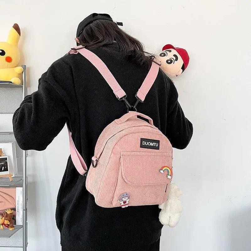 Stylish Small Convertible Backpack for Women and Girls Travel Bag