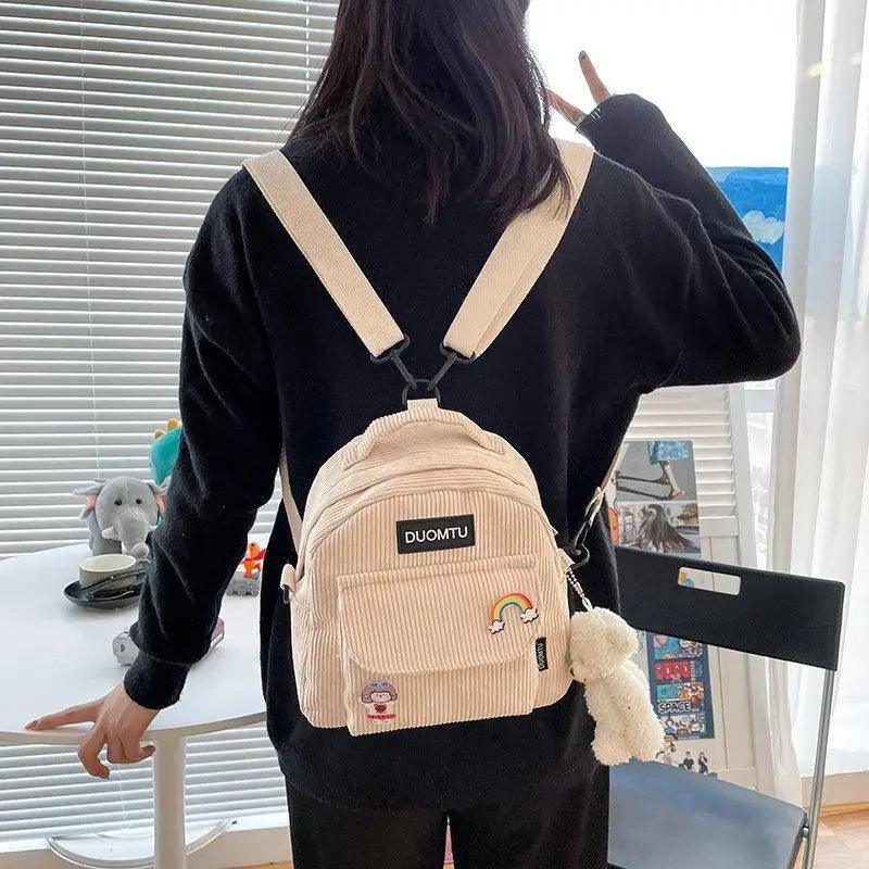 Stylish Small Convertible Backpack for Women and Girls Travel Bag