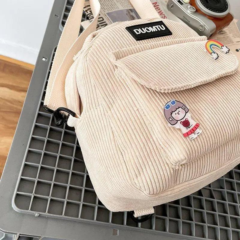 Stylish Small Convertible Backpack for Women and Girls Travel Bag