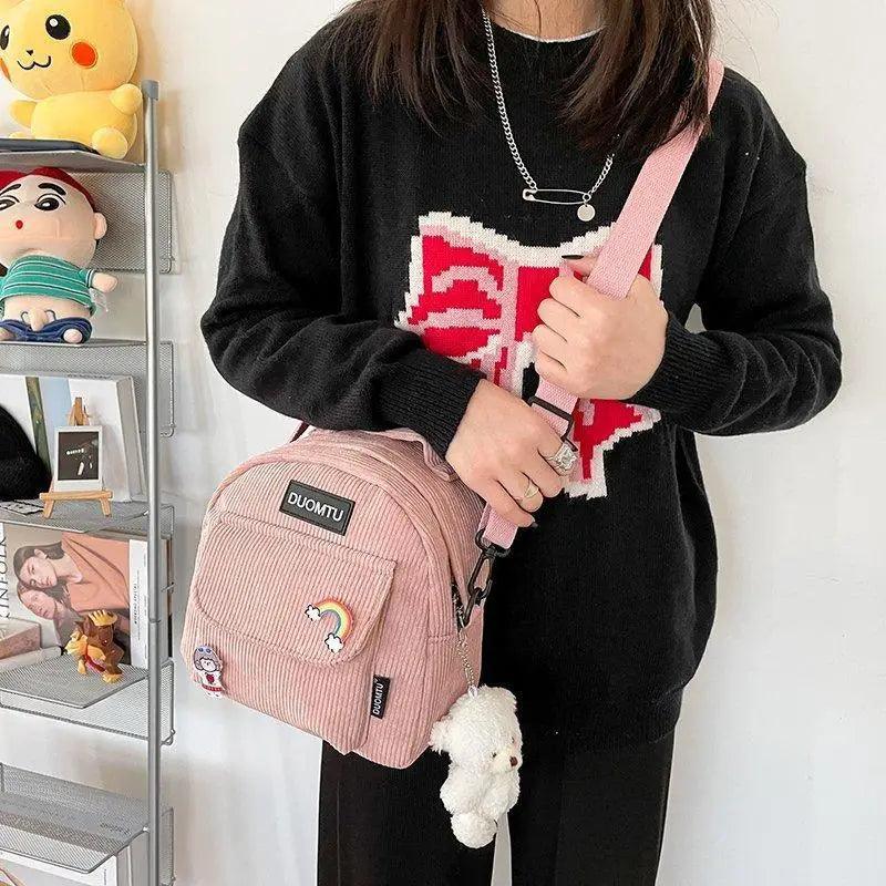 Stylish Small Convertible Backpack for Women and Girls Travel Bag