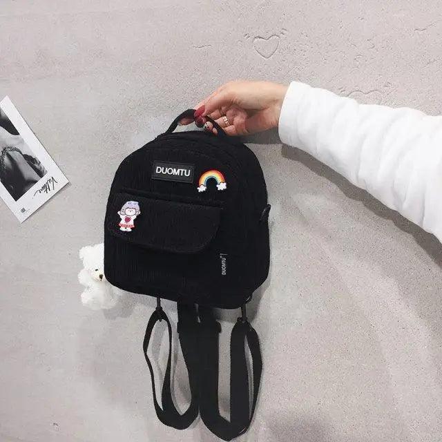 Stylish Small Convertible Backpack for Women and Girls Travel Bag