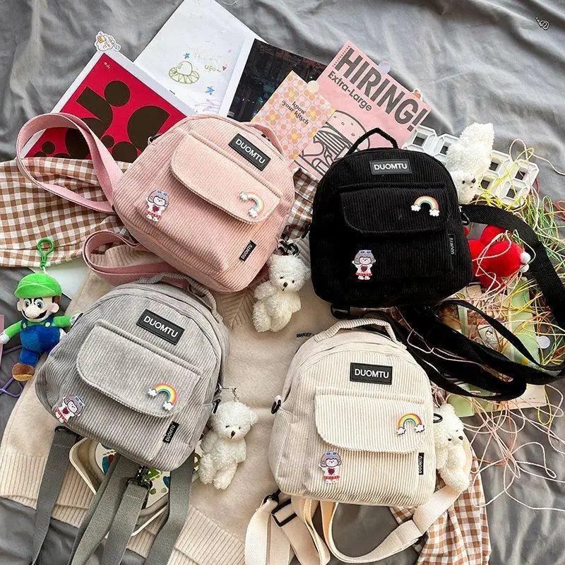 Stylish Small Convertible Backpack for Women and Girls Travel Bag