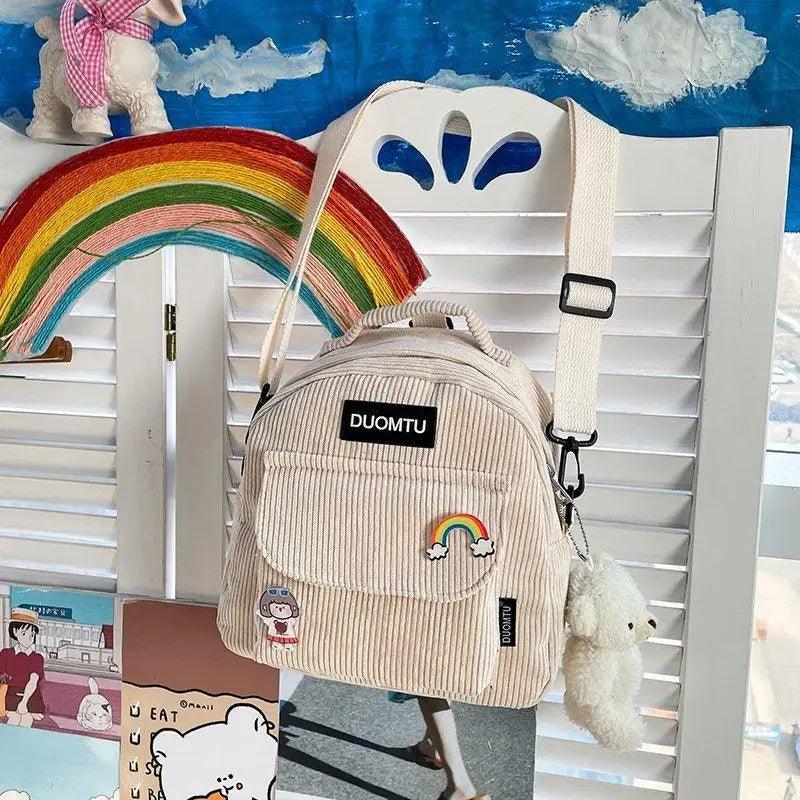 Stylish Small Convertible Backpack for Women and Girls Travel Bag