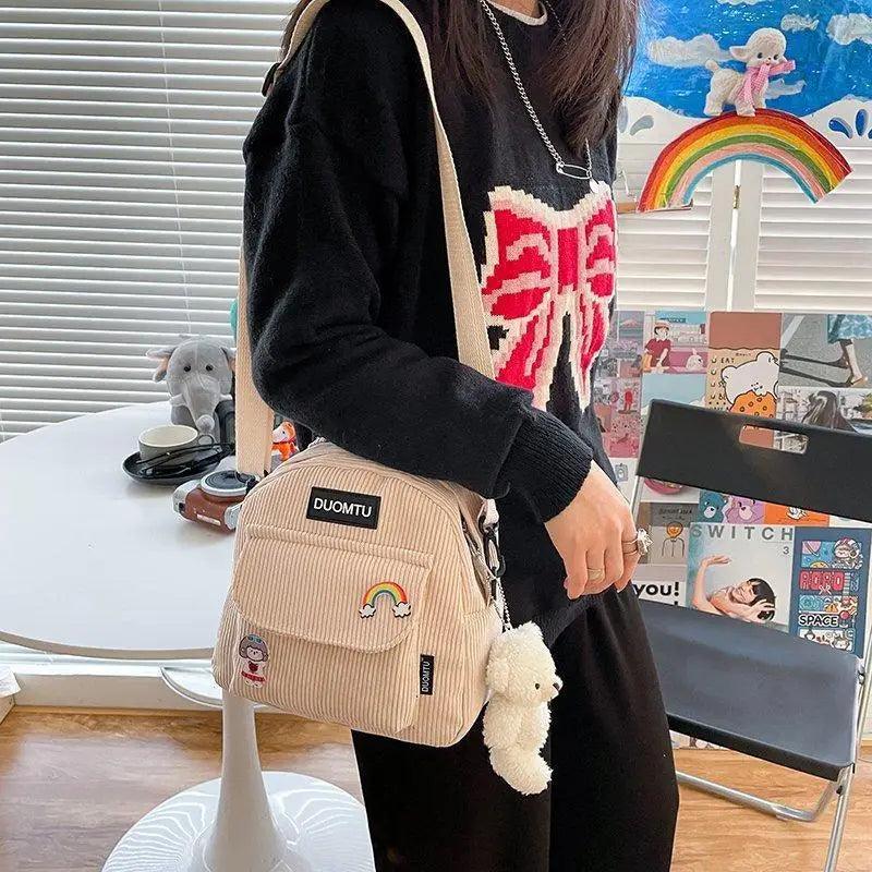 Stylish Small Convertible Backpack for Women and Girls Travel Bag