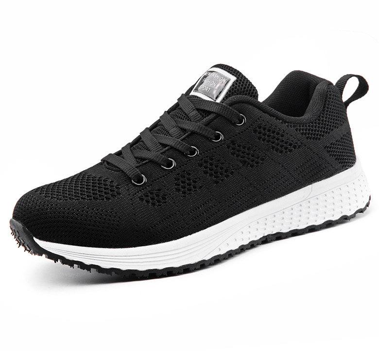 Women's Lightweight Breathable Mesh Walking Sneakers, Casual Flats