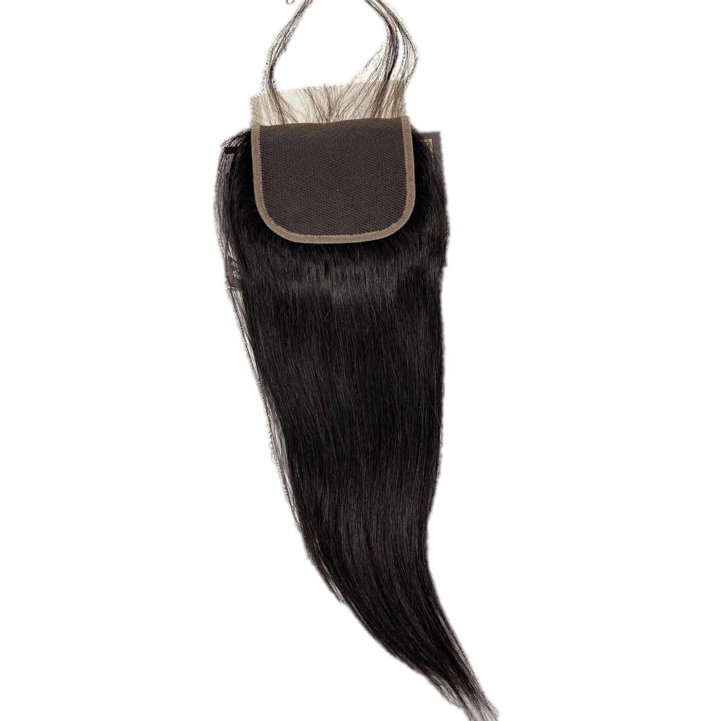 Super Line Silk 4x4 Closure Unprocessed Hair in Black