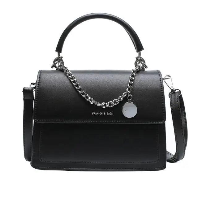 Modern Square PU Leather Shoulder Bag for Women